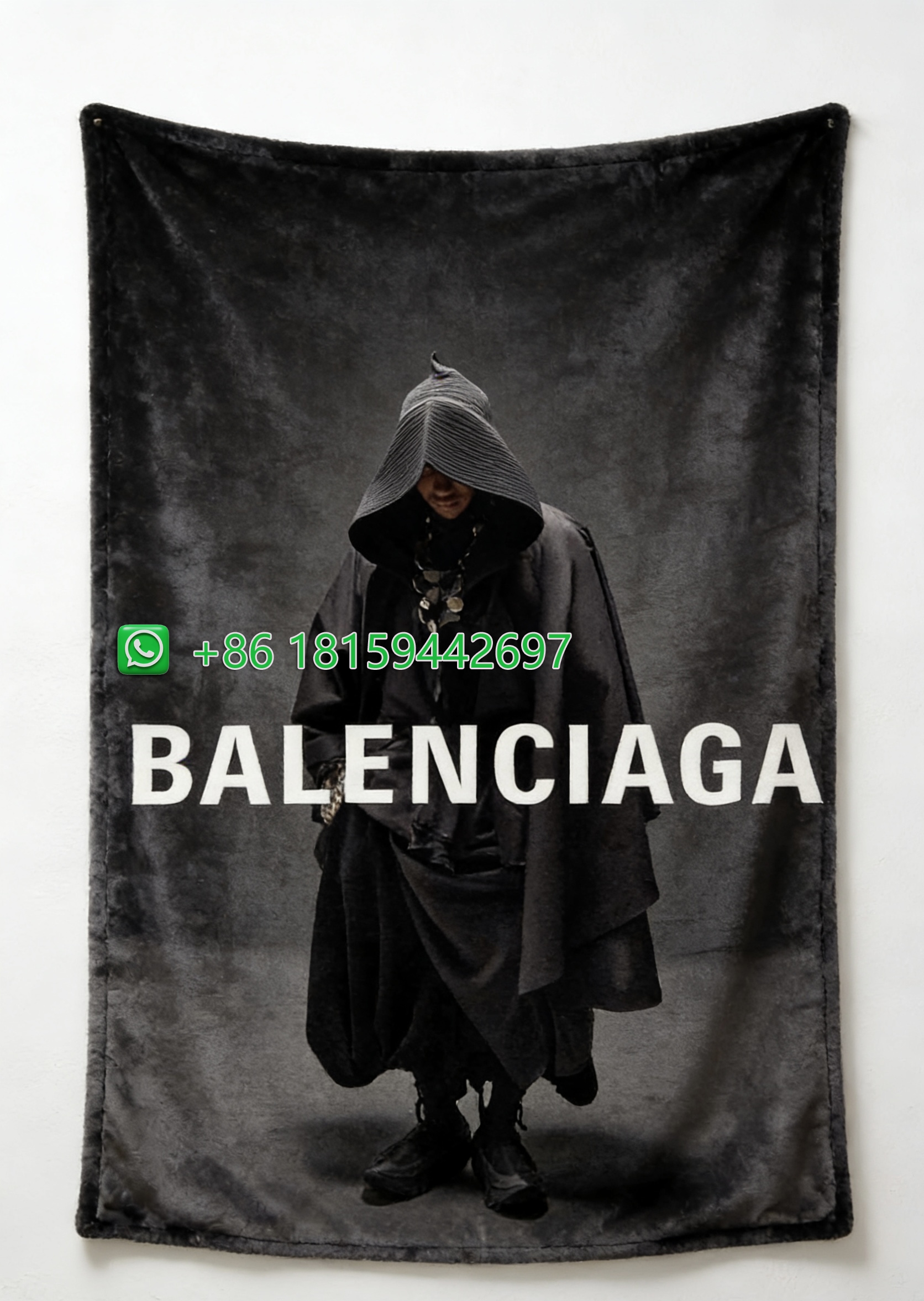 Balenciaga Throw Blankets